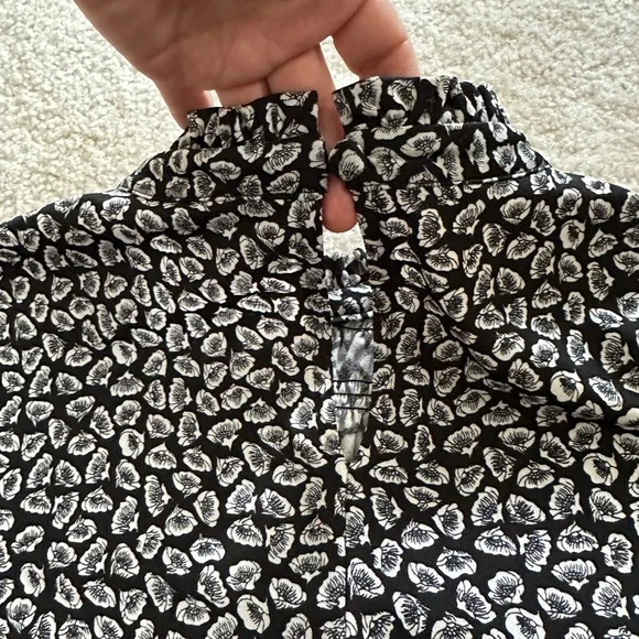 Spirit Black and white printed dress - Picture 4 of 9